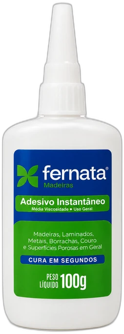 Adesivo instantâneo Fernata Madeiras, 100 g